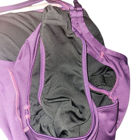 Baleaf Women's One Piece Swimsuit - Purple - Picture 4 of 6